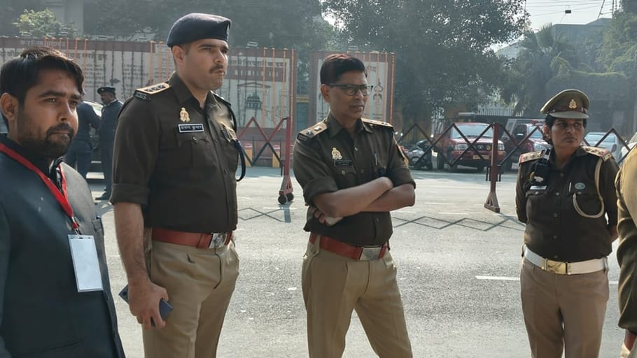 UP: CM Yogi Adityanath has arrived in Moradabad and is holding meeting officials and public representatives