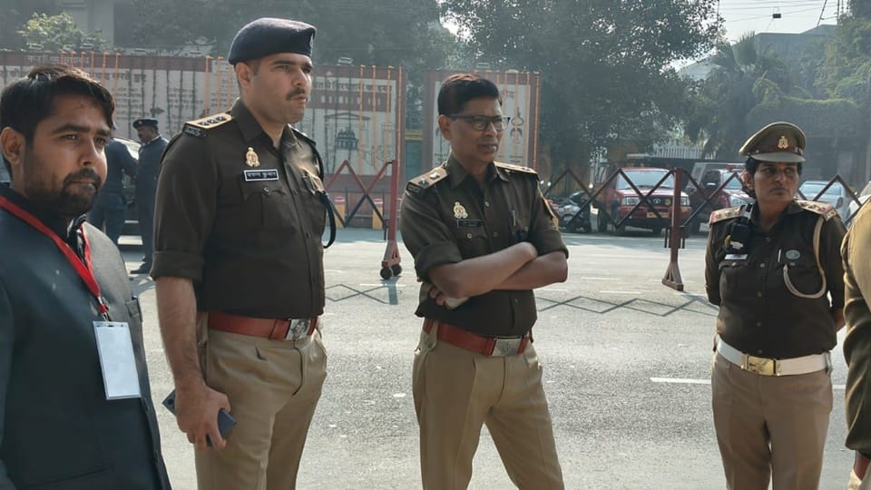 UP: CM Yogi Adityanath has arrived in Moradabad and is holding meeting officials and public representatives