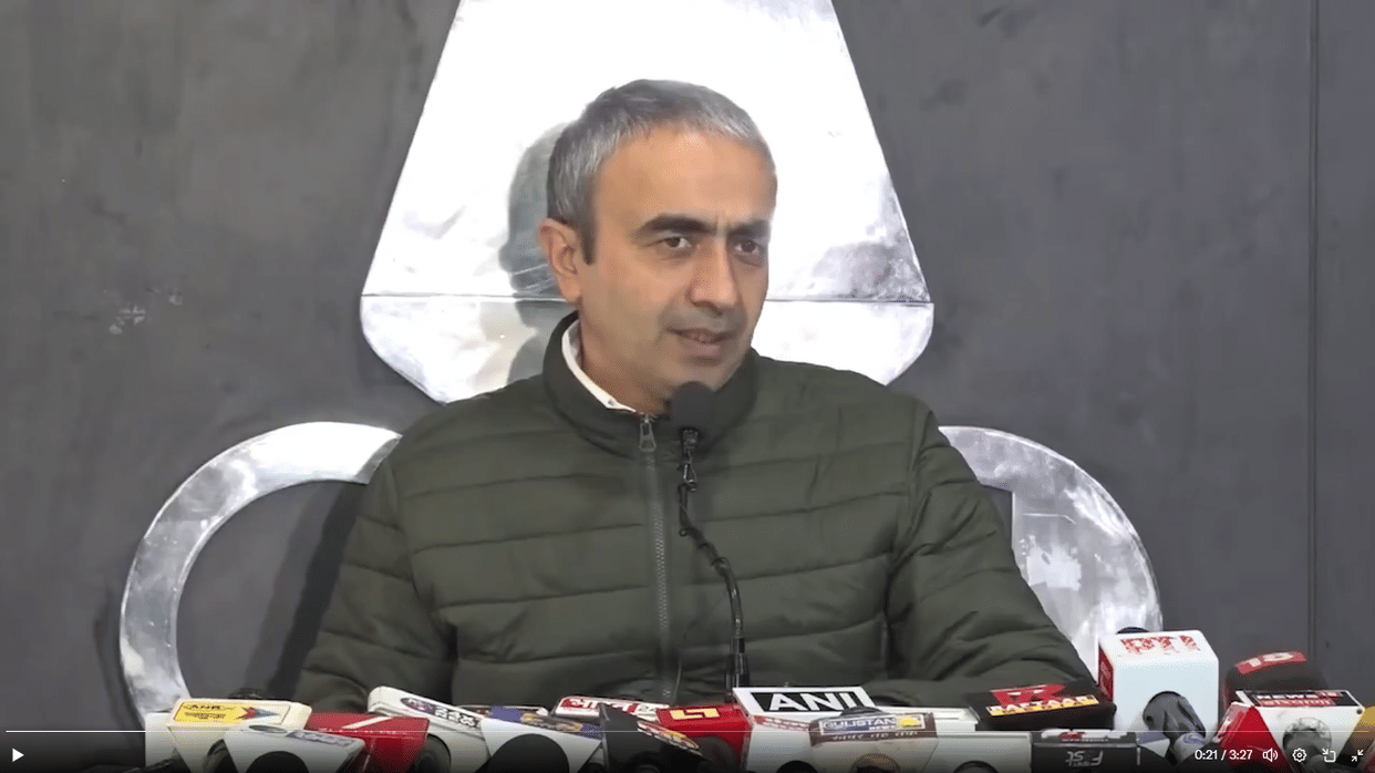 AAP leader Anurag Dhanda attacks Haryana government, says government has failed to provide jobs to youth