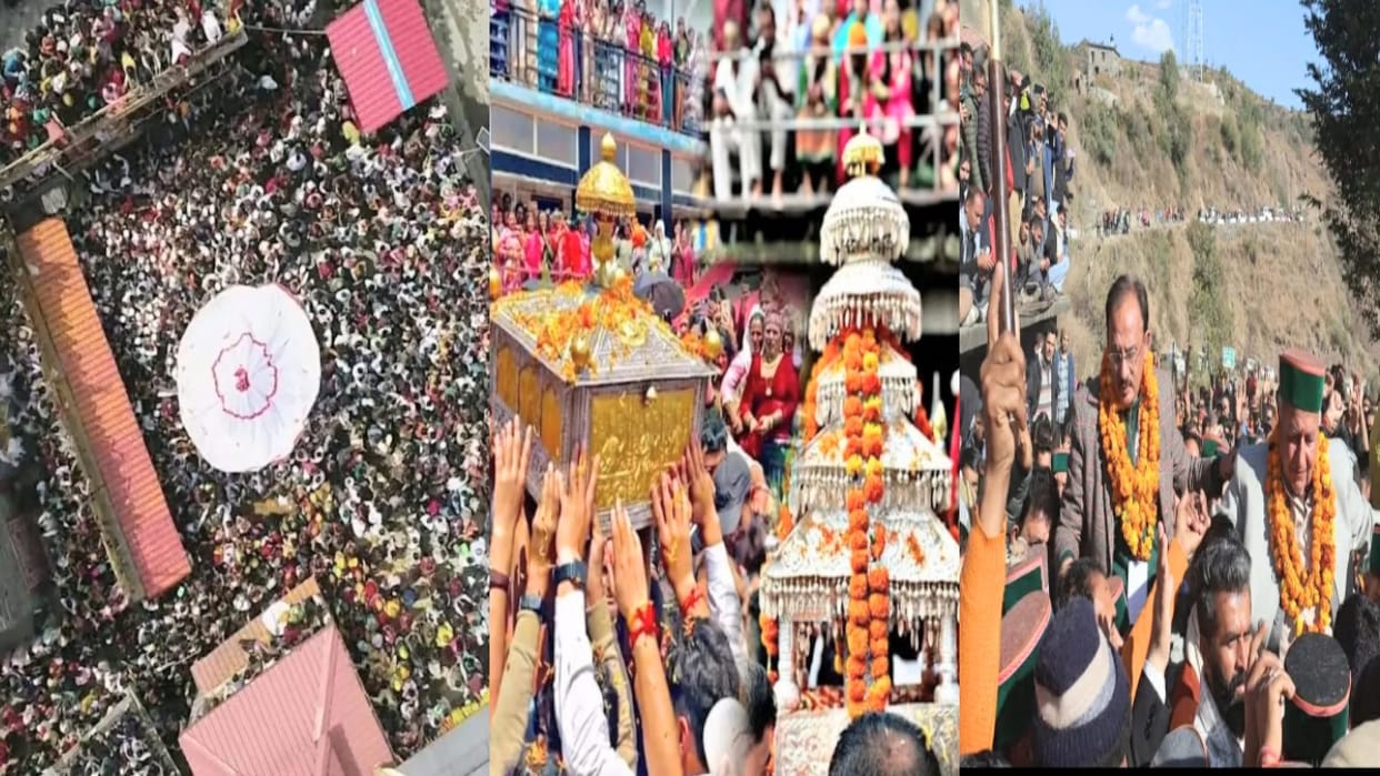 Faith: Chalda Mahasu Maharaj left for Sirmaur from Uttarakhand, thousands of devotees gathered.
