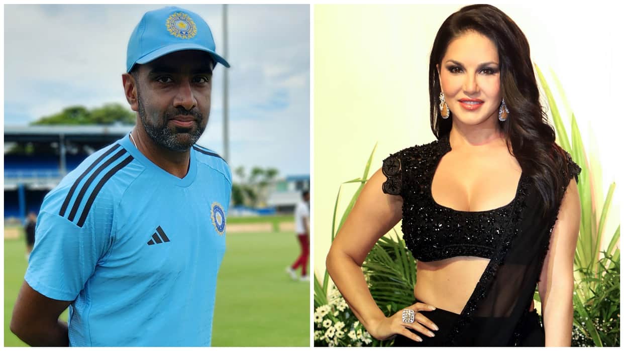 R Ashwin Posts Sunny Leone’s Picture: Netizens React After Hidden Message Revealed