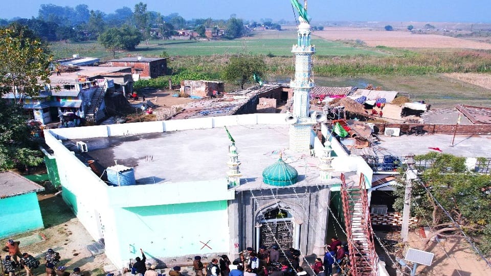 Religious places built on government land in gularbhoj