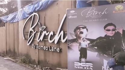 goa nightclub fire cm pramod sawant order buldozer razing issue red corner notice