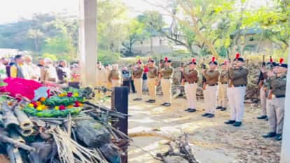 ITBP soldier Bhumi Chand dies of brain stroke, cremated with military honours, son lit the funeral pyre