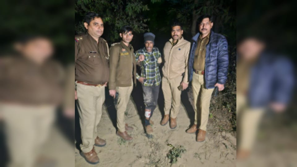 Saradhna Encounter: Cattle Slaughter Bid Foiled, One Accused Shot in Leg, Two Absconding