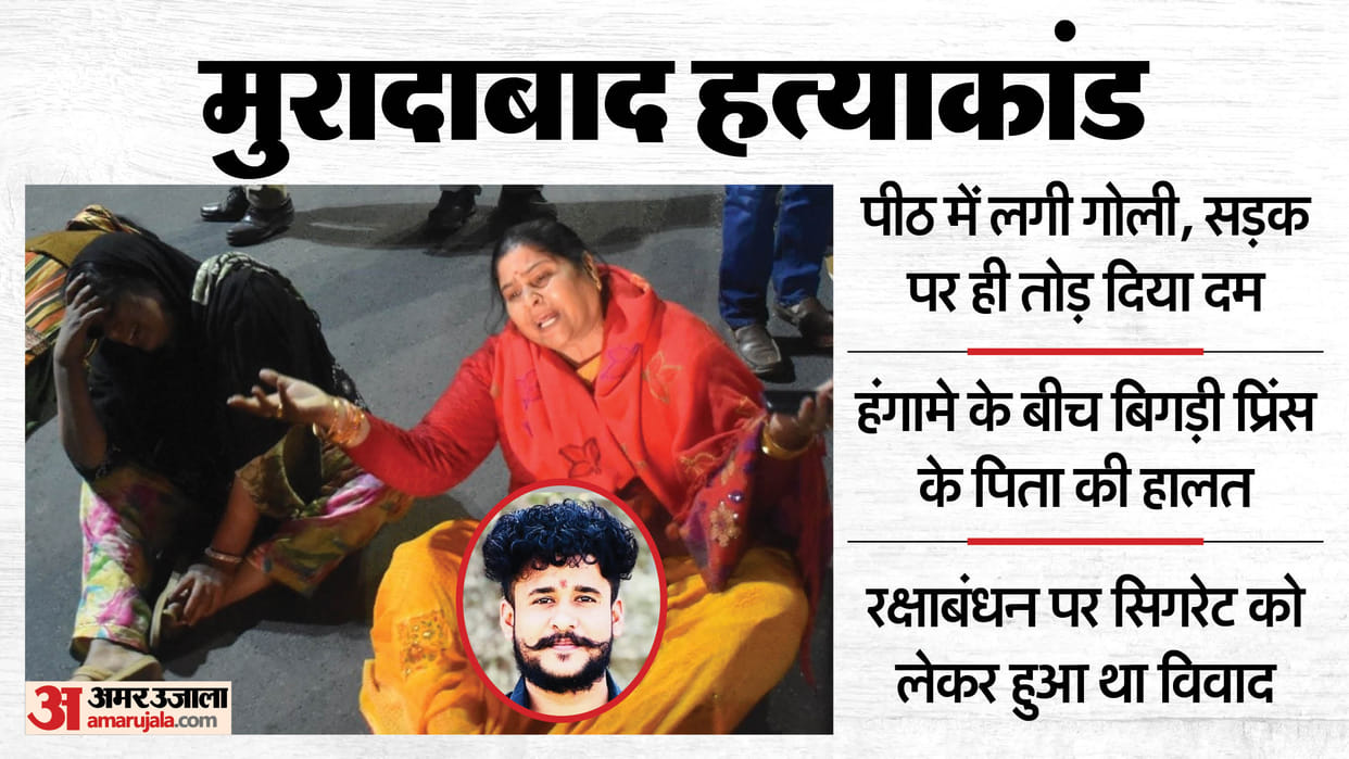 Moradabad Prince murder case UP News First he was beaten severely then he was shot with a pistol