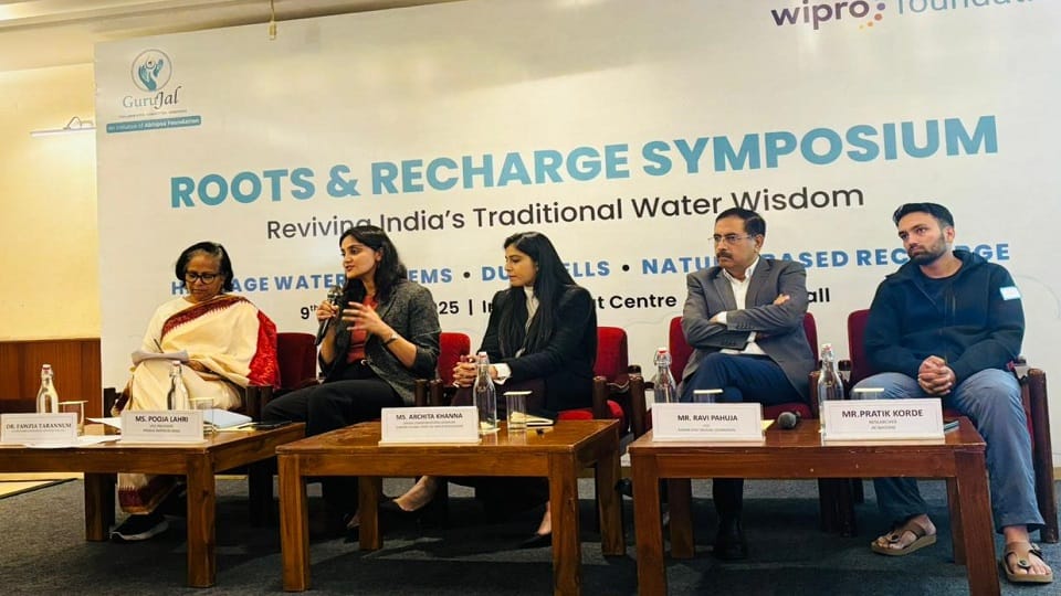 Roots and Recharge seminar organised in Gurugram