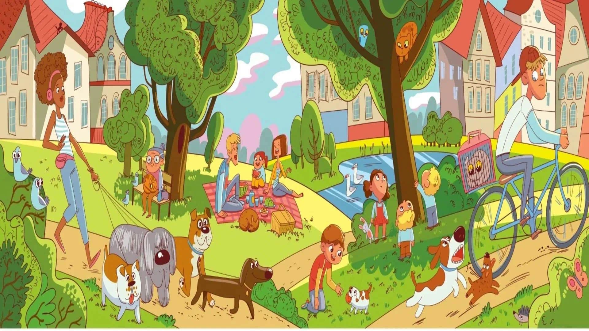 Optical Illusion Iq Test Brain Test If You Have Hawk Eyes then Find Elephant in 20 Seconds