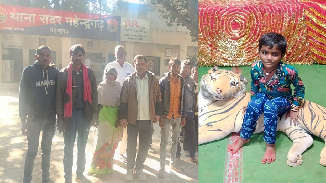Girl dies after being hit by a canter in Mahendragarh: Driver took her on the pretext of treatment