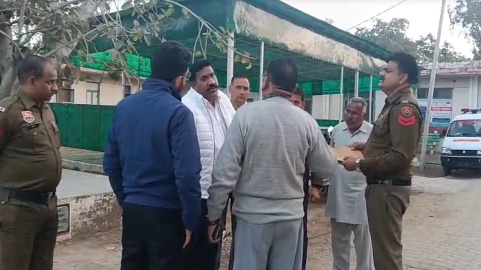 Laborer dies due to falling stone