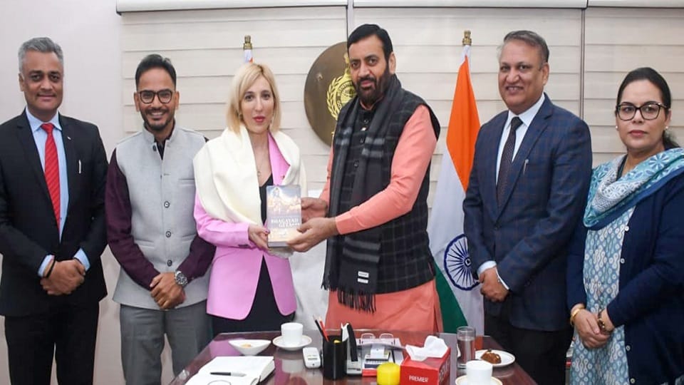 UK Deputy High Commissioner meets CM Saini