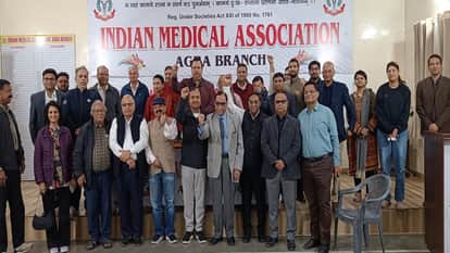 IMA officials announced doctors strike in Agra