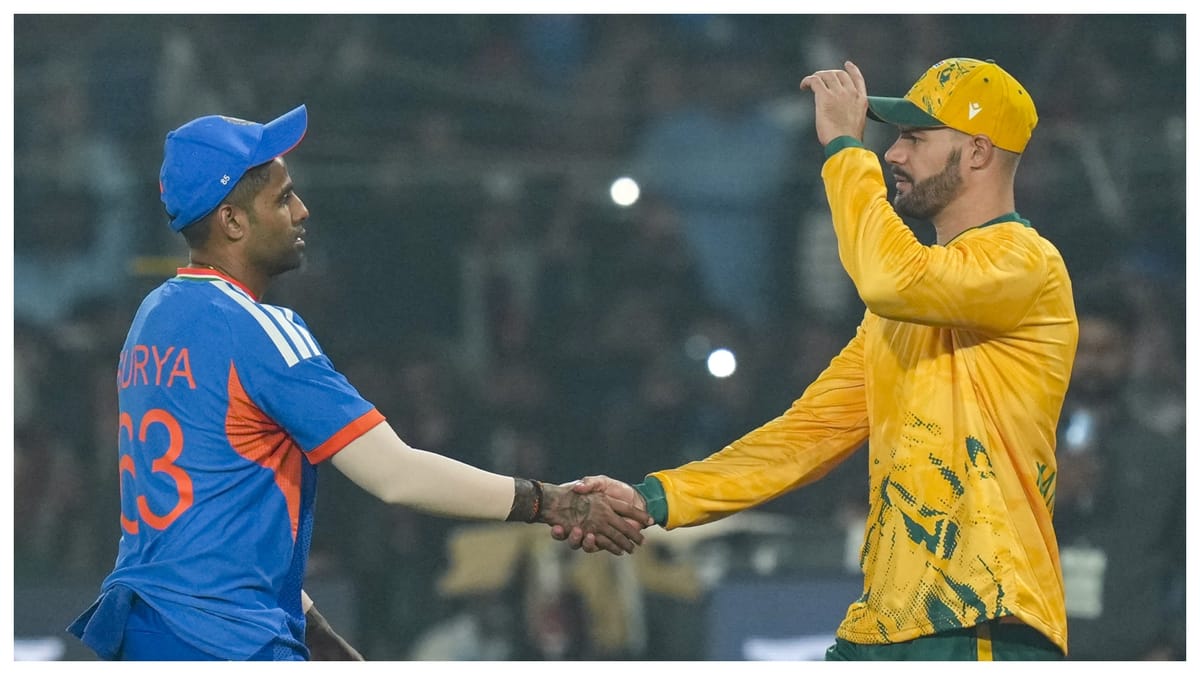 IND Vs SA T20 Live : अधिक धुंध के कारण टॉस में देरी, 6:50 पर होगा निरिक्षण
