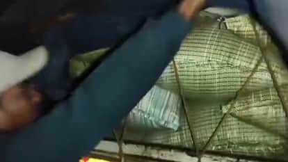 Villagers created a ruckus, accusing the Naib Tehsildar of rice smuggling