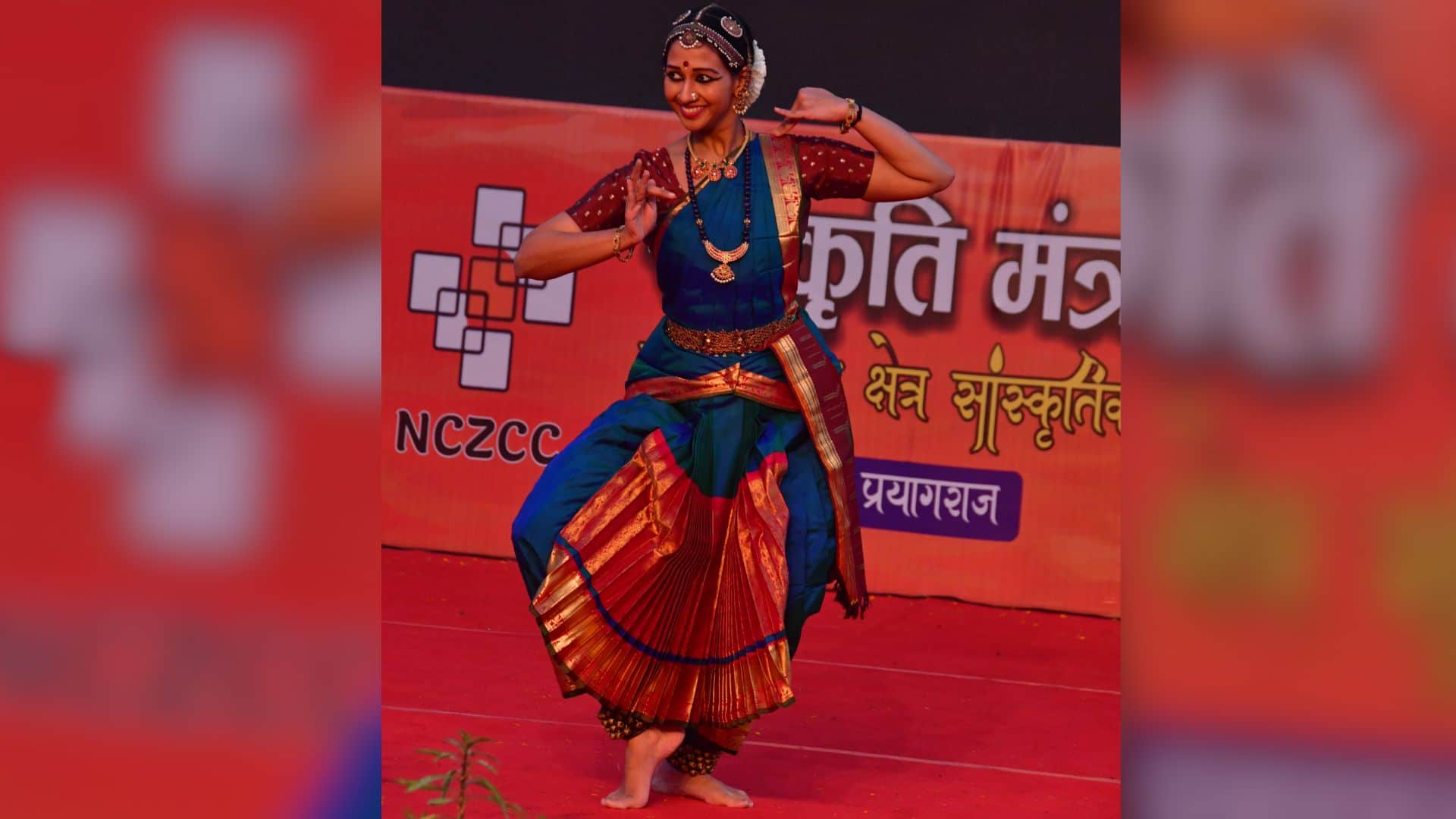 Kashi Tamil Sangamam South Indian folk music presented at Namo Ghat along with Kathak-Bharatnatyam