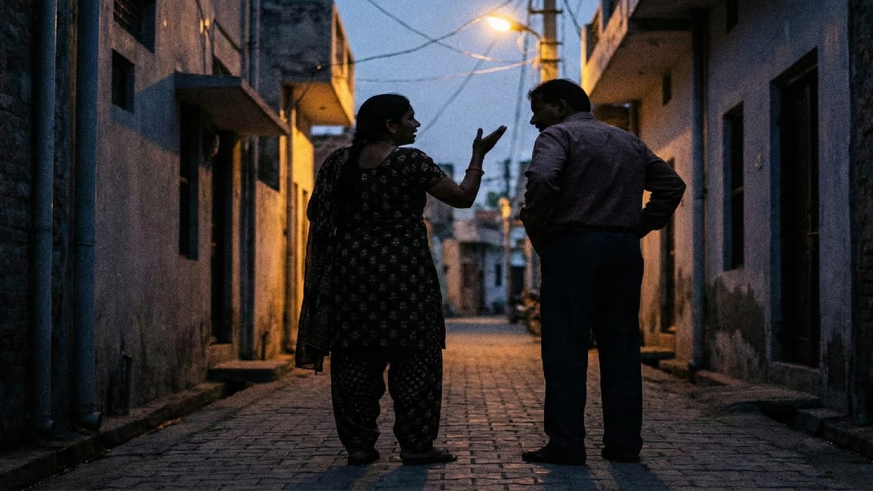 Woman accuses husband of killing son