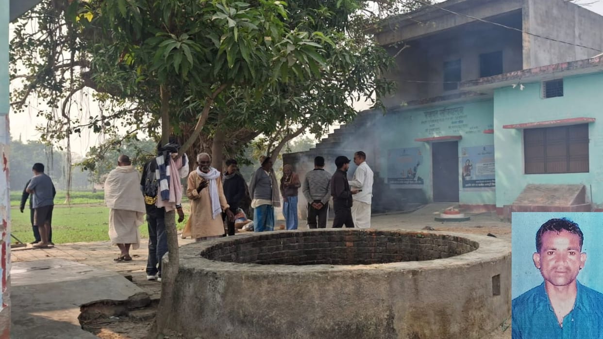 Dead Body of man found in well in Azamgarh