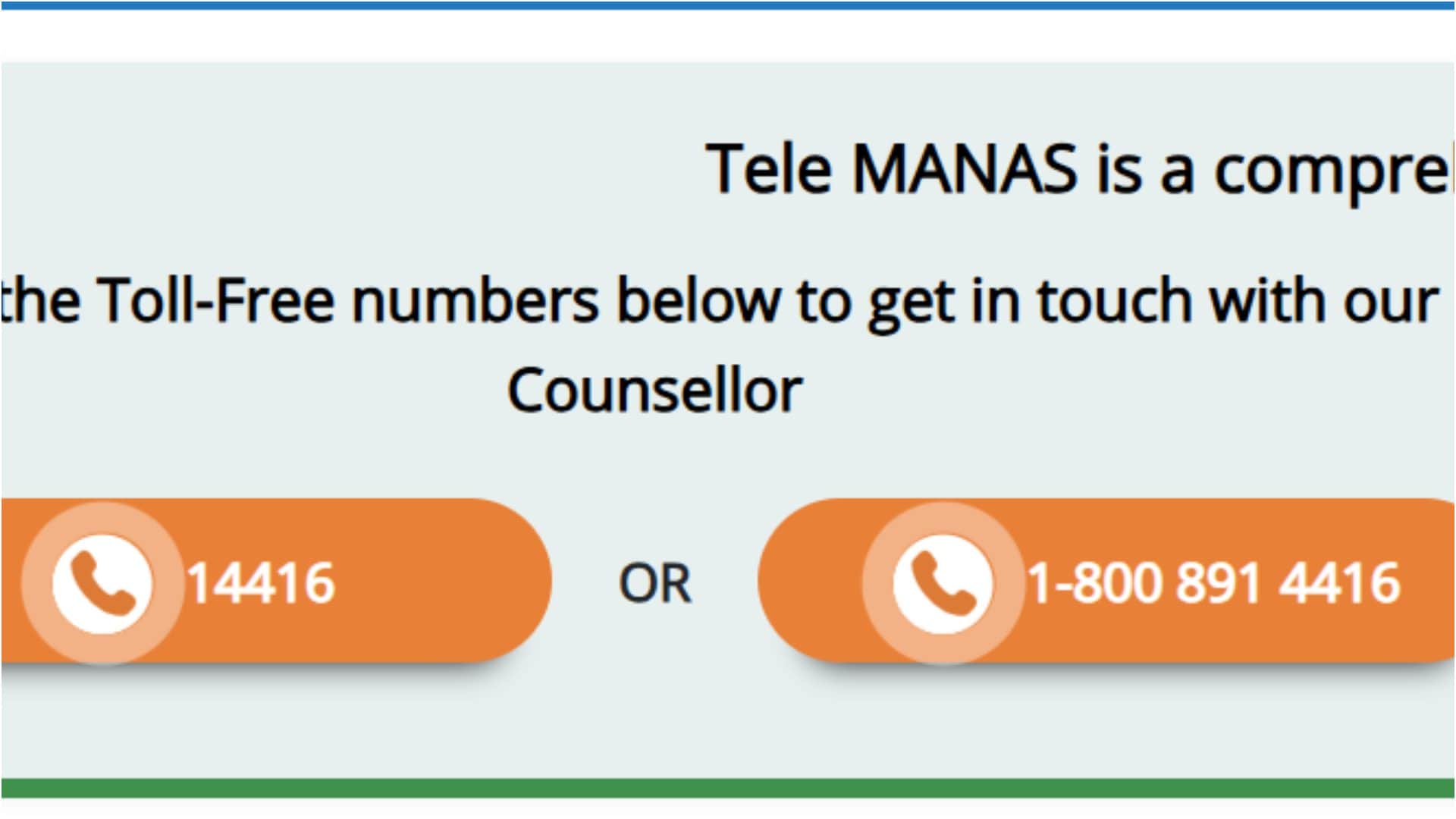 National Mental Health Programme Tele Manas Helpline Calls Reports Details in hindi