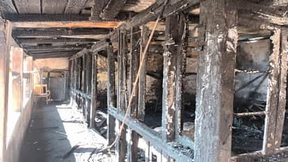 15 rooms including Saraswati Shishu Mandir were burnt to ashes in nainital