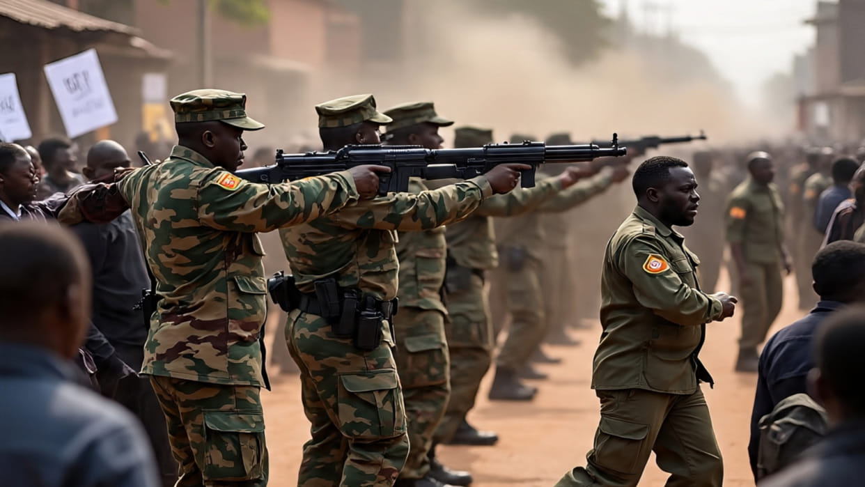 Nigerian troops open fire on protesters in northeast, killing 9
