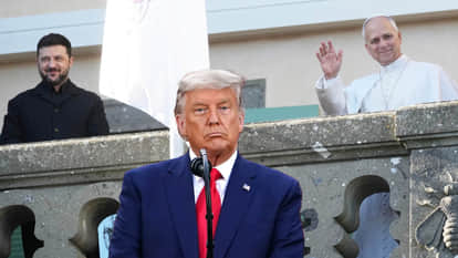 Pope Leo XIV criticises Donald Trump for bid to break US Europe alliance Russia Ukraine War volodymyr zelensky