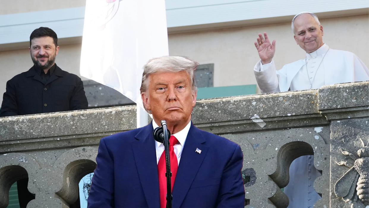 Pope Leo XIV criticises Donald Trump for bid to break US Europe alliance Russia Ukraine War volodymyr zelensky