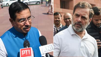 Union Minister Pralhad Joshi calls congress mp Rahul Gandhi part-time political leader