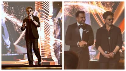 SRK dance on famous jhoome jo pathan song makes grand entry at Dubai expo share success secret