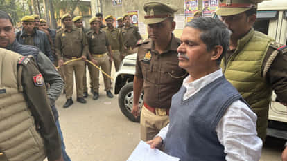 Ex IPS Amitabh Thakur arrested by Deoria police, Appearance may take place in court today, force deployed