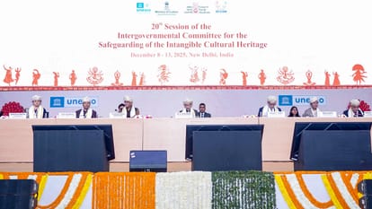 दिल्ली में अमूर्त सांस्कृतिक विरासत की सुरक्षा की आईसीएच के 20वें सत्र की बैठक
