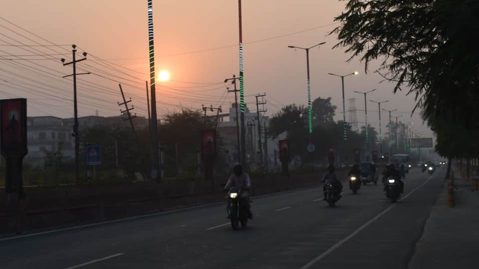 Moradabad experienced weather as cold as Nainital and Haridwar; routes of four trains were changed