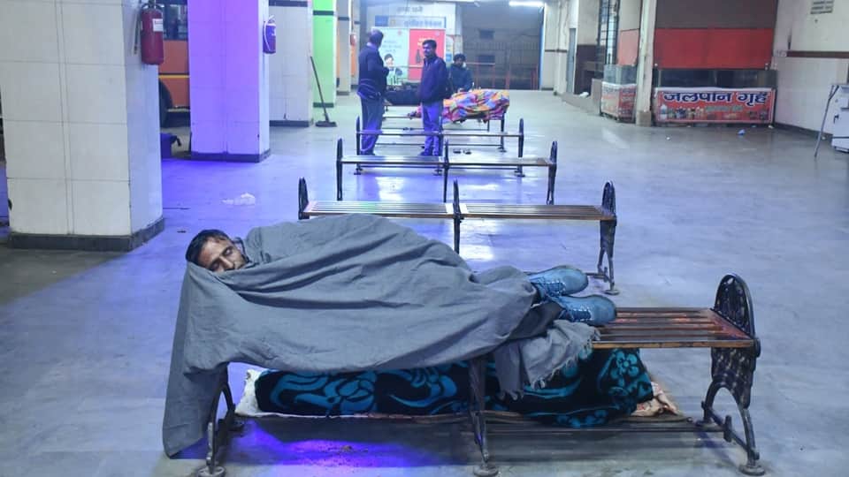 Moradabad experienced weather as cold as Nainital and Haridwar; routes of four trains were changed