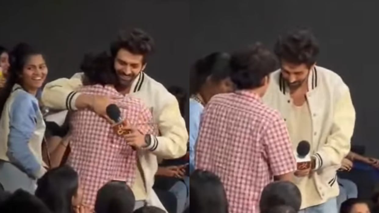 Kartik Aaryan Fan Wait Seven Years To Meet Actor Video Viral