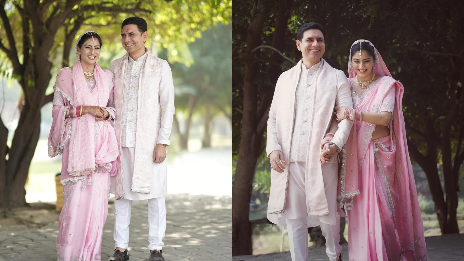 Bridal Sarees Trend that rules 2025 Check most stunning celebrity wedding looks that went viral this year