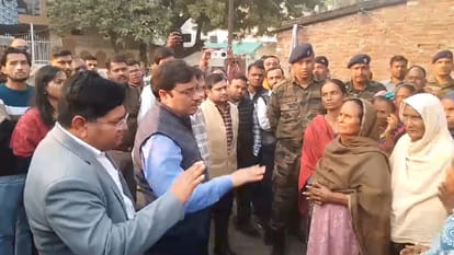 Kanpur: Demolition opposed in W-1 Keshavnagar, KDA team returns after granting a reprieve
