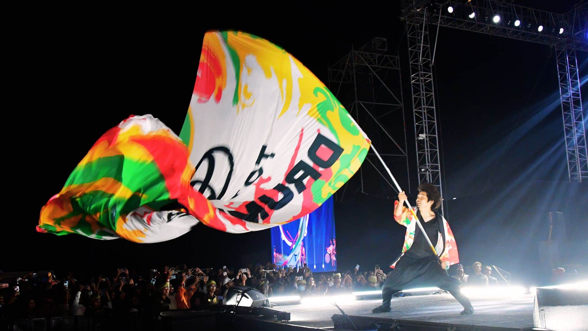 Japanese drums played in Kashi Youth danced at Namo Ghat evening of music and culture