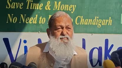 Minister Anil Vij slams Congress in Ambala