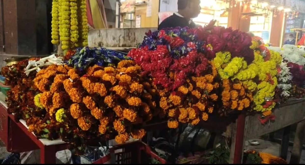 muzaffarpur nagar nigam temple flower recycling incense sticks ujjain model