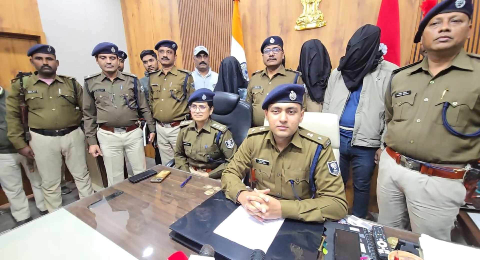 पुलिस ने आरोपी को किया गिरफ्तार