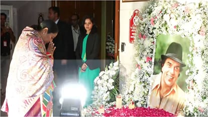 Dharmendra prayer meet In Delhi: Kangana Ranaut to Ravi Kishan remembered late actor pays heartfelt tribute