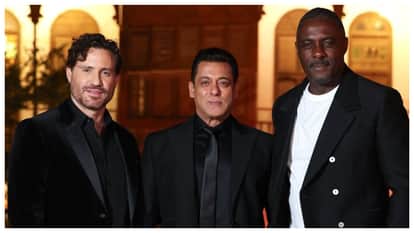 Salman Khan Poses With Idris Elba At Golden Globes Event In Jeddah