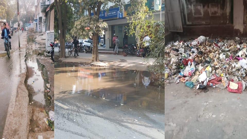 Sewage Overflows on Agra Streets: Smart City in a Mess Officials Silent