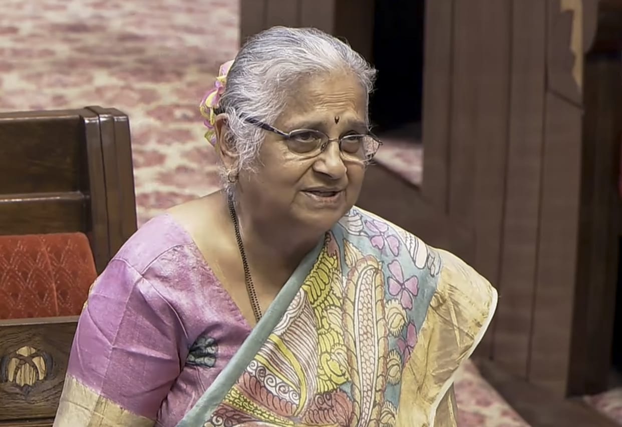Sudha Murty said in Rajya Sabha that people doing social innovation need to be appreciated
