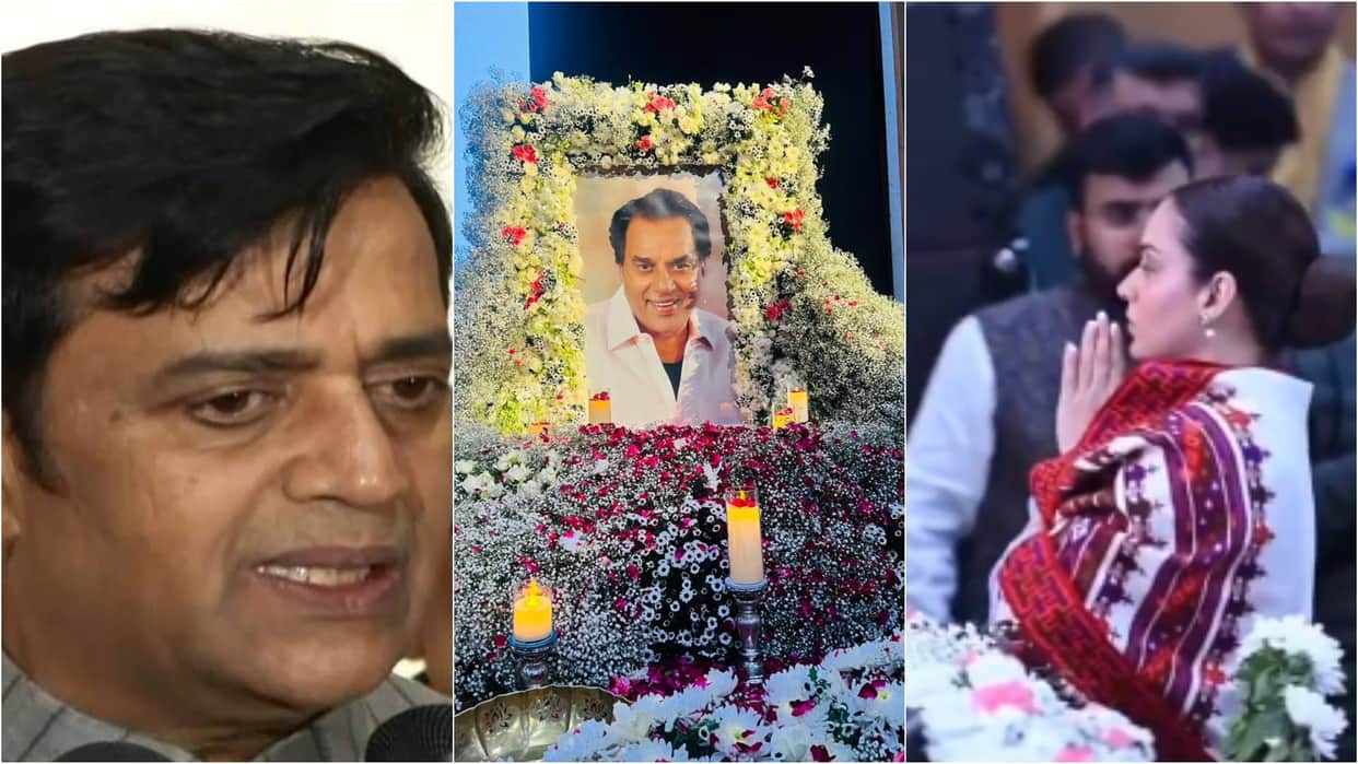 Dharmendra prayer meet In Delhi: Kangana Ranaut to Ravi Kishan remembered late actor pays heartfelt tribute