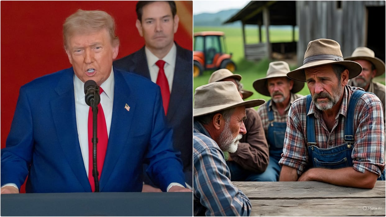 Tariff policies have deepened crisis for American farmers as major countries have reduced imports