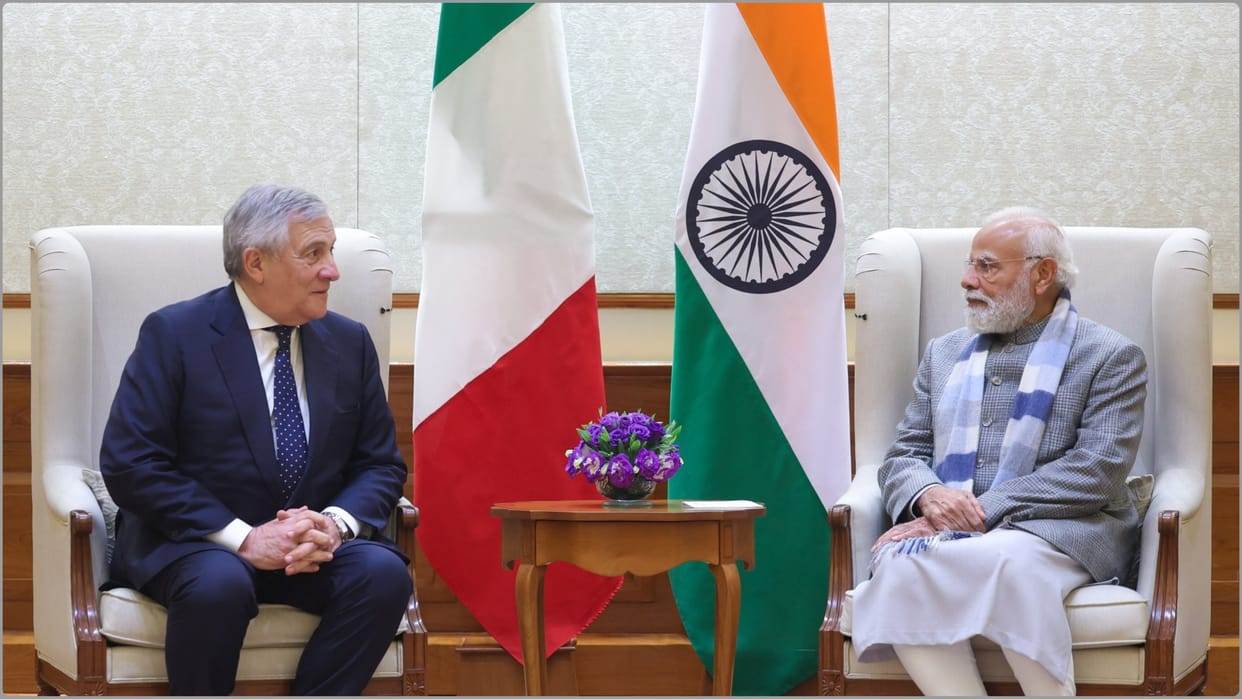 'Very positive': Italian Deputy PM Antonio Tajani on meeting with PM Modi, News In Hindi