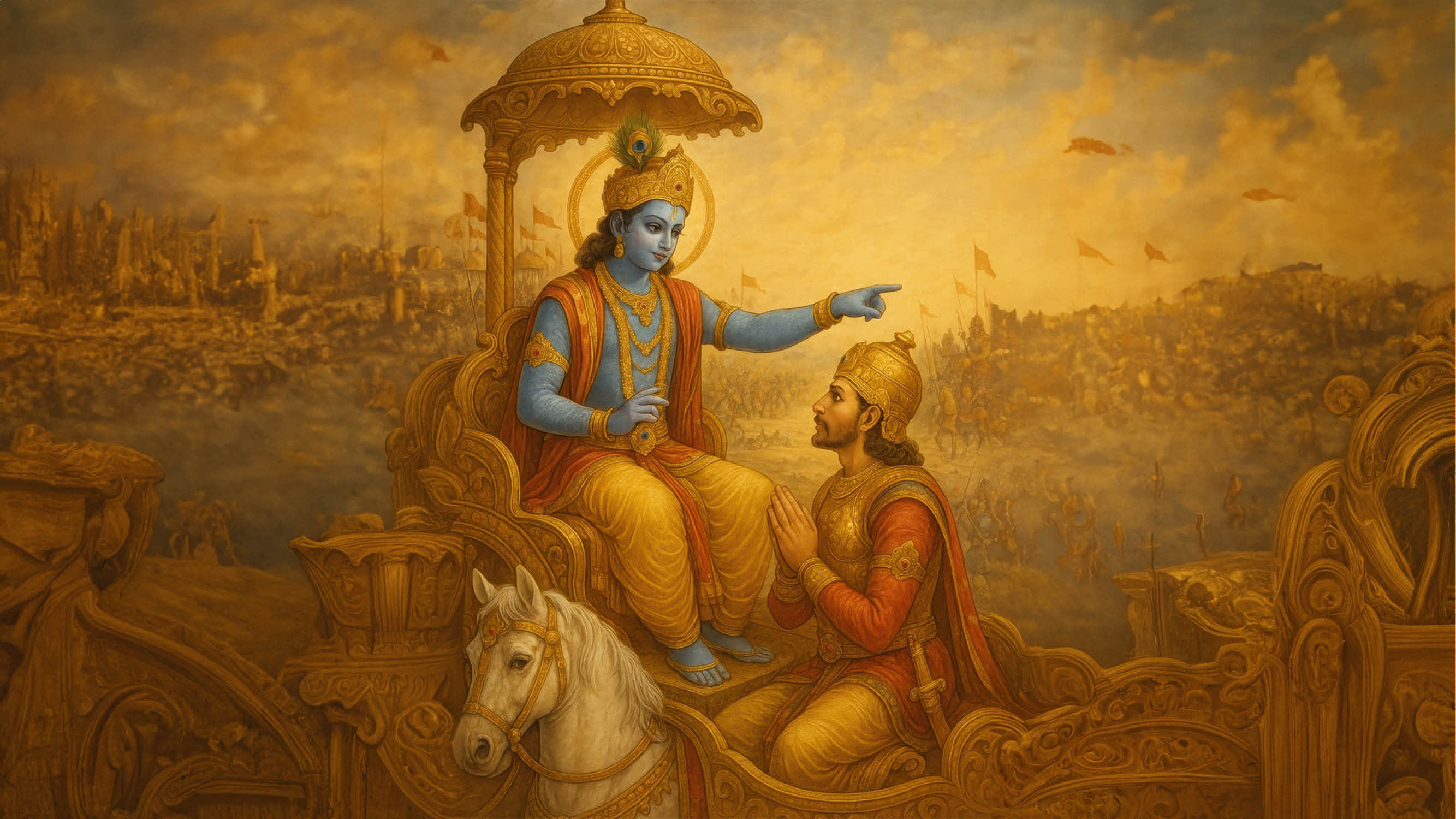 भगवान श्रीकृष्ण गीता उपदेश