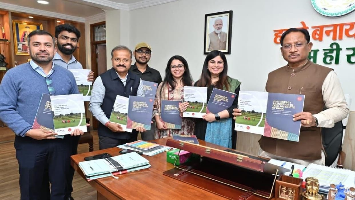 Chief Minister Sai released the report 'Mapping India's State Level Energy Transition Chhattisgarh