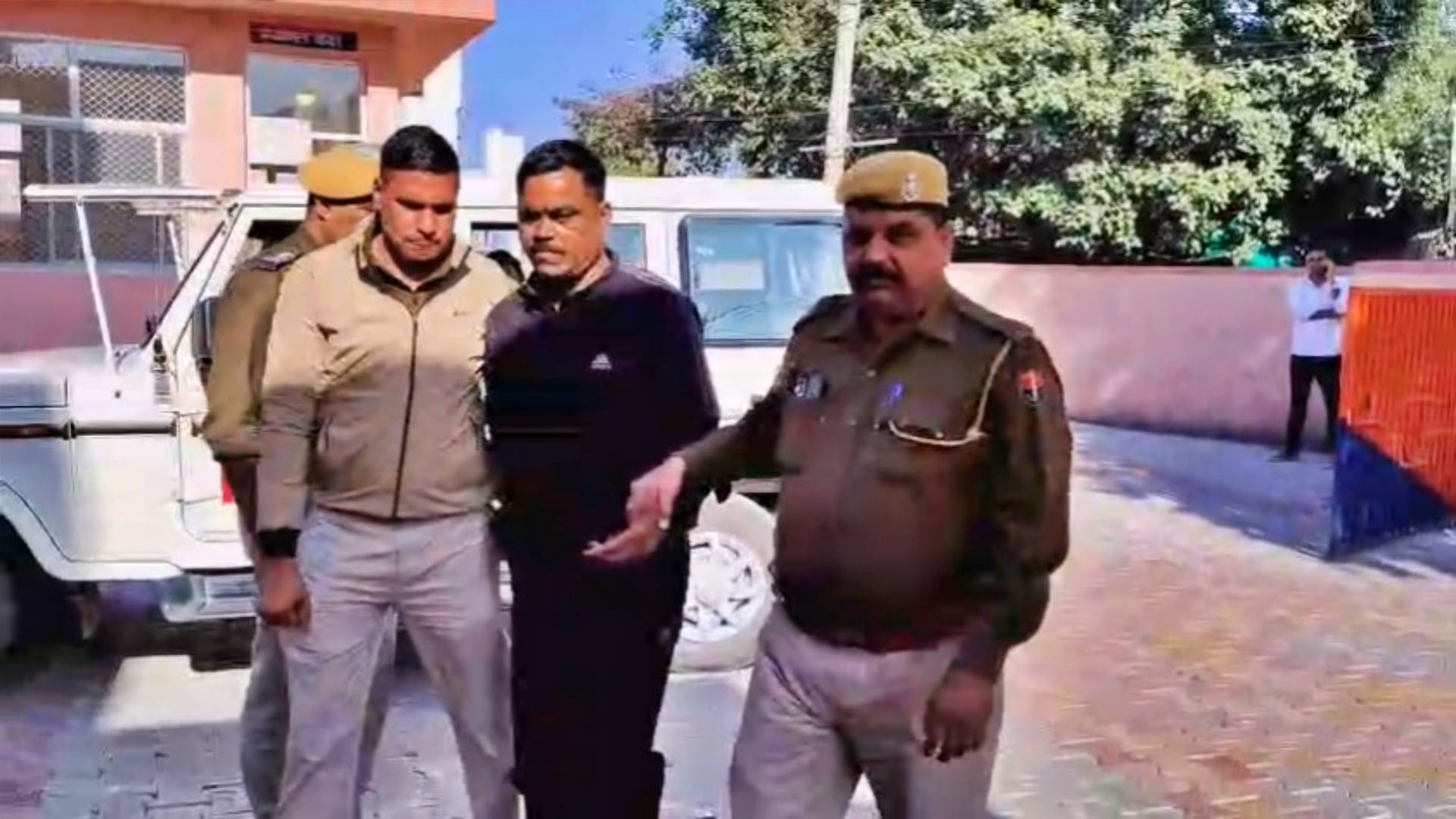 पुलिस की गिरफ्त में आरोपी कुलदीप