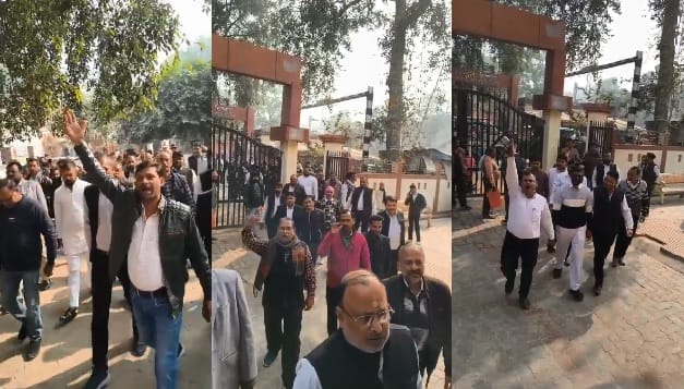 Kanpur Lawyers go on strike to protest relocation of SubRegistrars office questions about lack of facilities